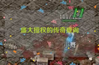 盛大授权的传奇查询