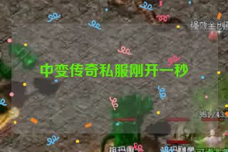 中变传奇私服刚开一秒