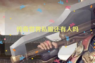 传奇世界私服还有人吗
