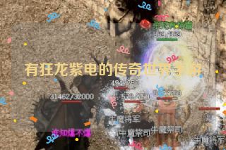 有狂龙紫电的传奇世界手游