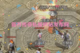 新开传奇私服网站发布网