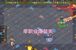 单职业爆装爽