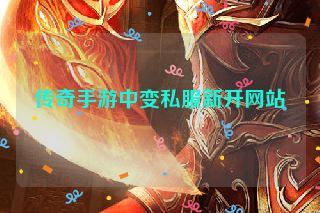 传奇手游中变私服新开网站