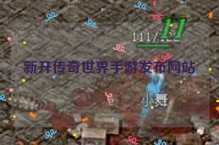 新开传奇世界手游发布网站