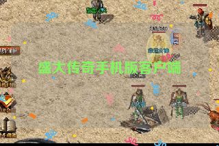 盛大传奇手机版客户端