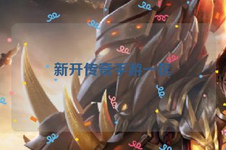 新开传奇手游一区