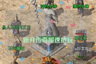 
新开传奇服速抢玩