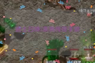 道士召唤5条狗传奇手游