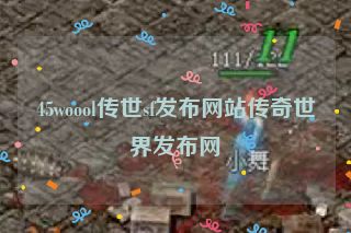 45woool传世sf发布网站传奇世界发布网