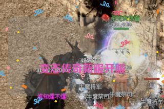 
变态传奇新服开服